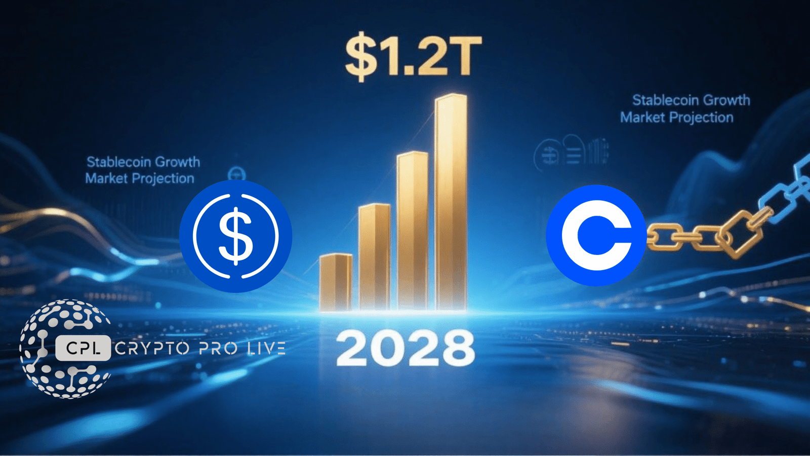 Coinbase Forecasts Stablecoin Market to Soar to $1.2T by 2028