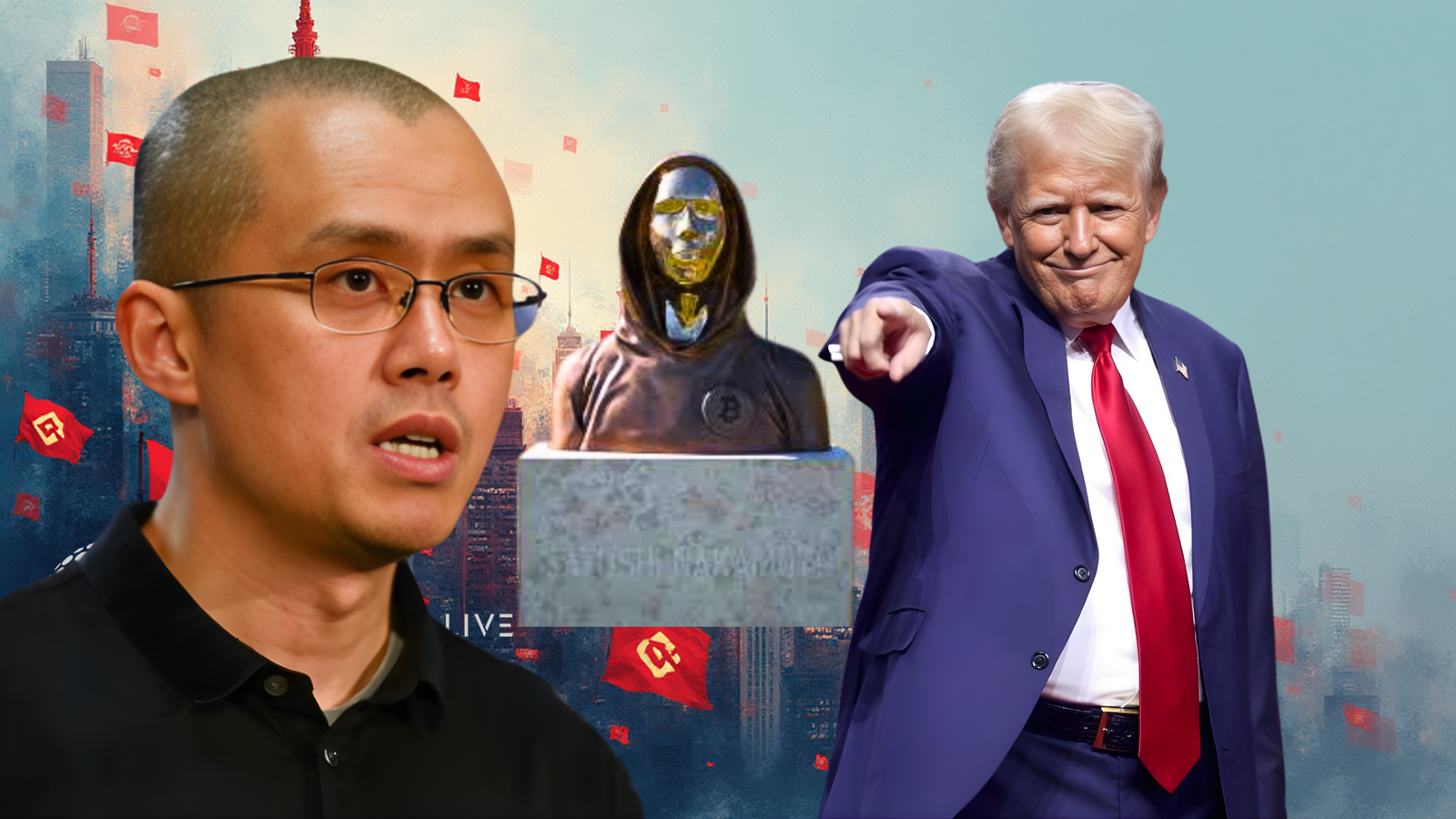 Binance's CZ Pardon Punchline Trump and Satoshi Might Be the Same Person
