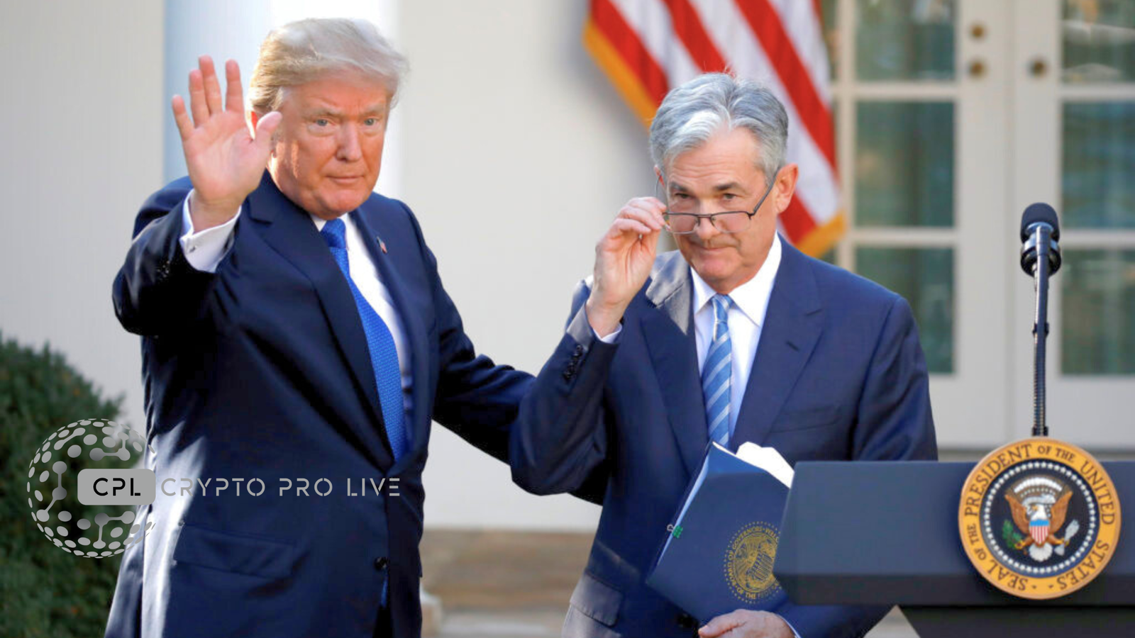 Trump Blasts Powell, Pushes for Fed Leadership Sparks Crypto Optimism